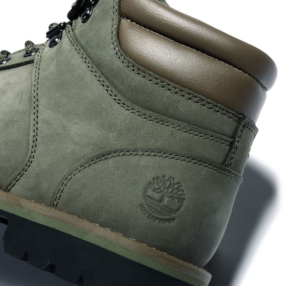 Bocanci De Drumeție Timberland Barbati Verzi Inchis - Redwood Falls Waterproof Mid - Romania - YDINL